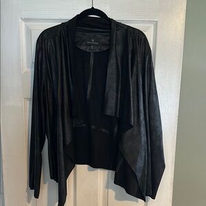 Black Waterfall Cardigan